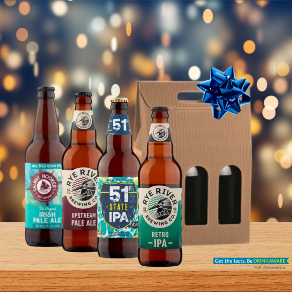 Craft 4 Beer Gift Hamper box for fathers day