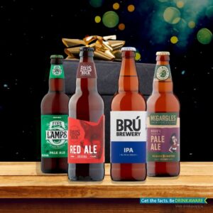 craft beer box with 4 irish craft beers Father's Day gift ideas 2023